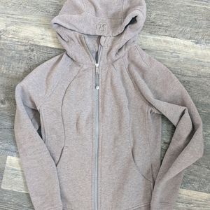 Lululemon light heathered purple hoodie, like new